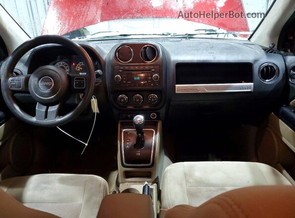 1C4NJCBA3GD773462 2016 JEEP COMPASS Burgundy წინა პანელის ხედი