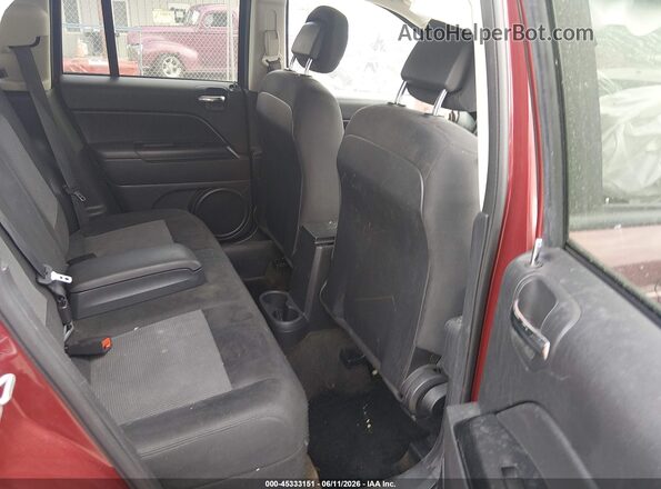 1C4NJCBA4GD705719 2016 JEEP COMPASS Red VIN კოდის სტიკერის ხედი