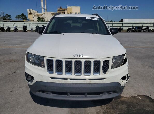 1C4NJCBA5HD123291 2017 JEEP COMPASS White Դիմացի տեսք