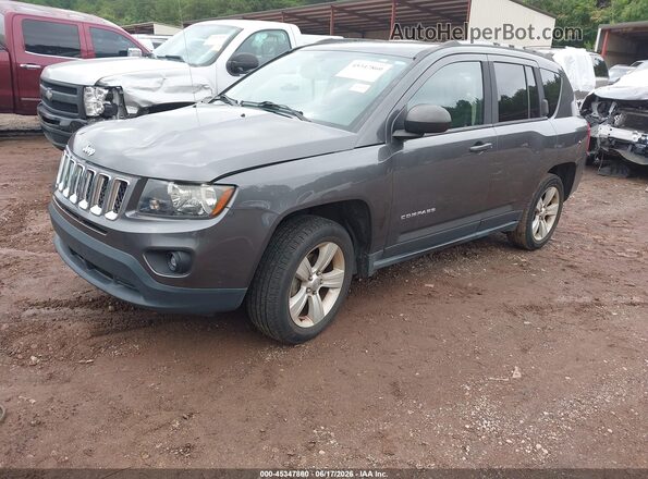 1C4NJCBA6GD688650 2016 JEEP COMPASS Black წინა მარცხენა ხედი სამი მეოთხედიდან