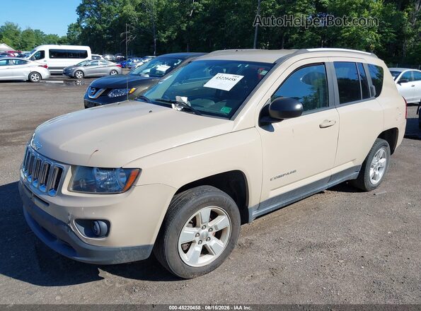 1C4NJCBA6HD185413 2017 JEEP COMPASS Tan 