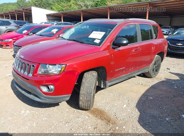 1C4NJCBA7GD665510 2016 JEEP COMPASS Red Front left