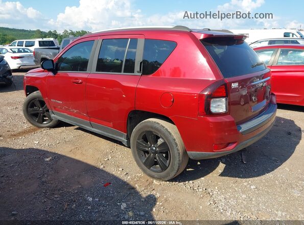 1C4NJCBA7GD665510 2016 JEEP COMPASS Red Rear left