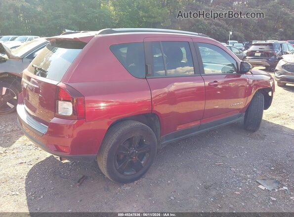 1C4NJCBA7GD665510 2016 JEEP COMPASS Red Rear right