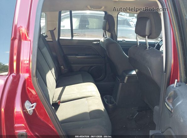 1C4NJCBA7GD665510 2016 JEEP COMPASS Red VIN sticker view