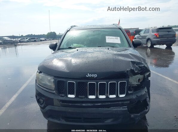 1C4NJCBA7GD675373 2016 JEEP COMPASS Black ხელსაწყოთა პანელის ხედი