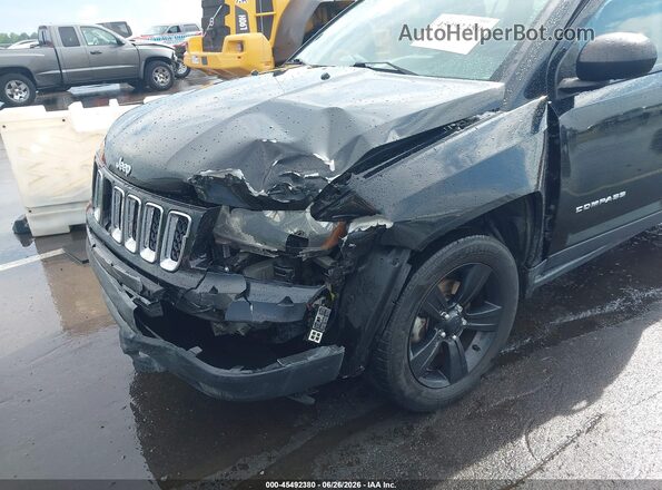 1C4NJCBA7GD675373 2016 JEEP COMPASS Black წინა ხედი