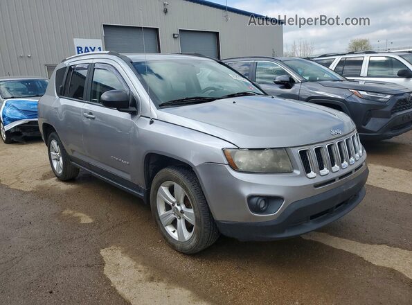 1C4NJCBA8GD512599 2016 JEEP COMPASS Silver Przód prawy