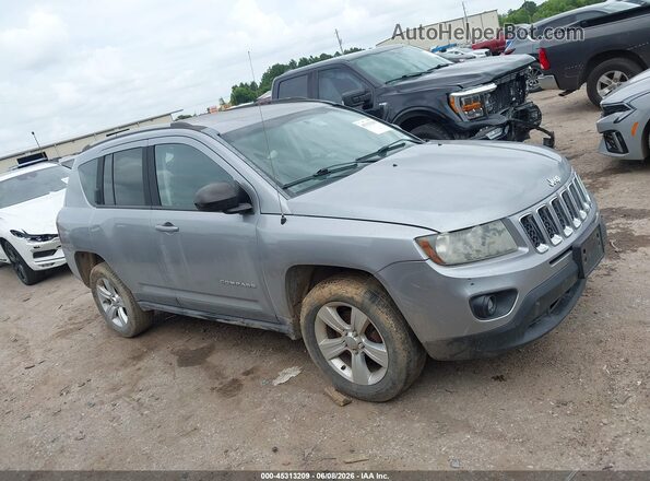 1C4NJCBA8GD600553 2016 JEEP COMPASS Gray Вид задньої частини салону
