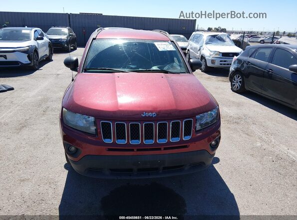 1C4NJCBA8GD666651 2016 JEEP COMPASS Бордовый Вид щитка приборов
