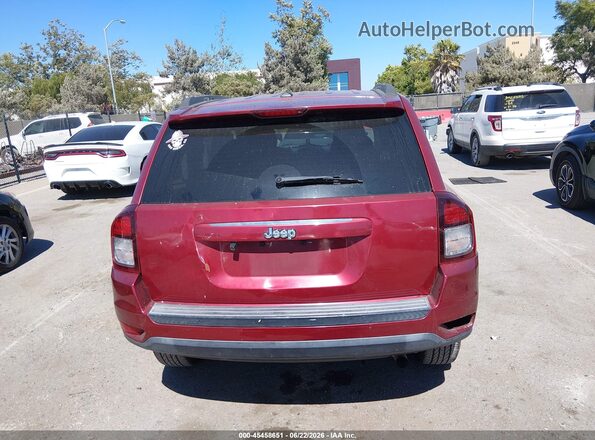 1C4NJCBA8GD666651 2016 JEEP COMPASS Бордовый 