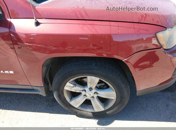 1C4NJCBA8GD666651 2016 JEEP COMPASS Бордовый 