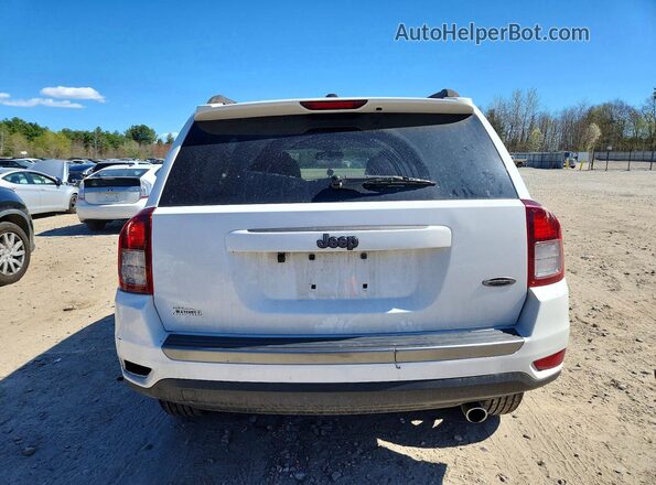 1C4NJCBA8GD783999 2016 JEEP COMPASS White Вид ззаду