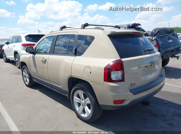 1C4NJCBA8GD815284 2016 JEEP COMPASS Желто-коричневый Задняя левая четверть