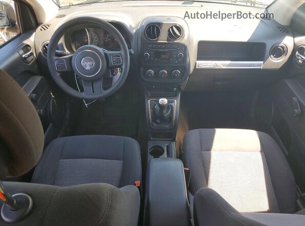 1C4NJCBAXGD576417 2016 JEEP COMPASS Gray Widok deski rozdzielczej