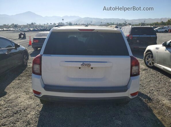 1C4NJCBAXGD665534 2016 JEEP COMPASS White Вид ззаду