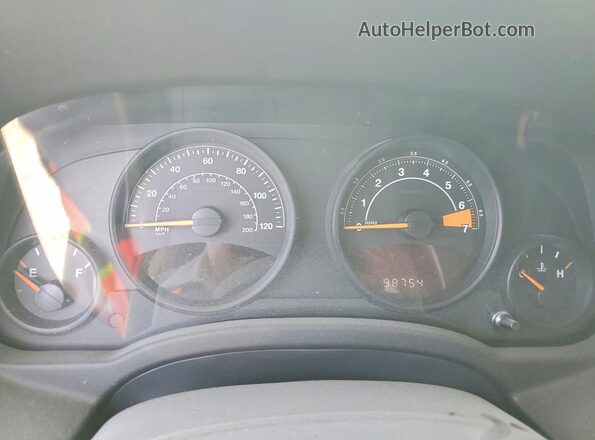 1C4NJCBAXGD665534 2016 JEEP COMPASS White Вид щитка приладів