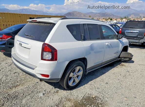 1C4NJCBAXGD665534 2016 JEEP COMPASS White Задня права чверть