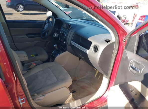 1C4NJCBAXHD148171 2017 JEEP COMPASS Red Սալոնի դիմացի տեսք