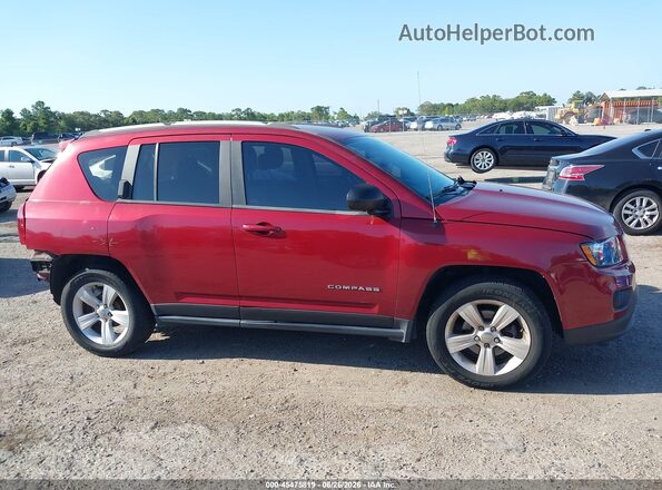 1C4NJCBAXHD148171 2017 JEEP COMPASS Red Սալոնի հետևի տեսք