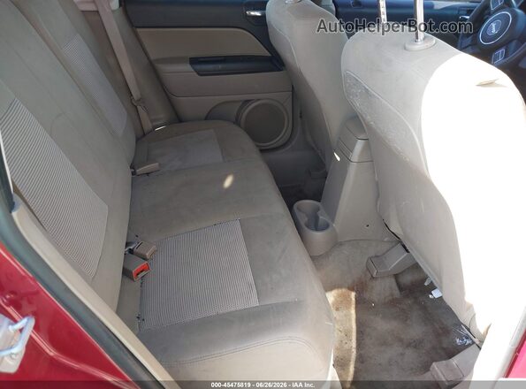 1C4NJCBAXHD148171 2017 JEEP COMPASS Red VIN կոդի պիտակի տեսք