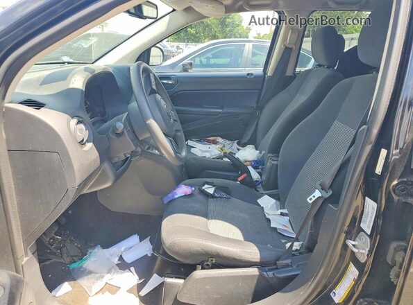 1C4NJCBB3GD547172 2016 JEEP COMPASS Черный Вид салона спереди