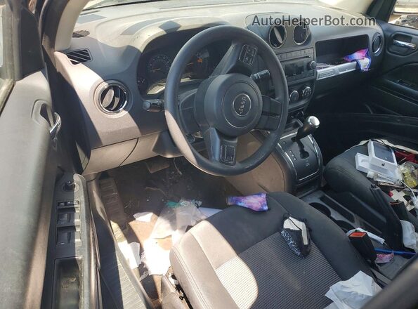 1C4NJCBB3GD547172 2016 JEEP COMPASS Черный Вид панели приборов