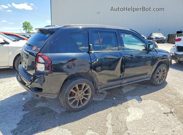 1C4NJCBB4HD102148 2017 JEEP COMPASS Черный Задняя правая четверть