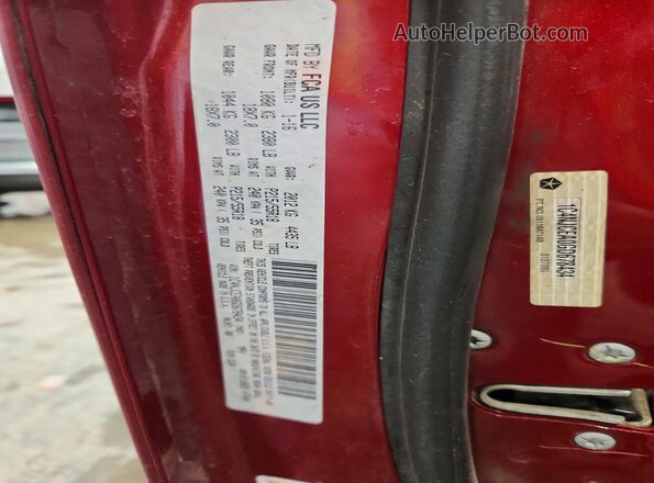 1C4NJCEA0GD678434 2016 JEEP COMPASS Red 