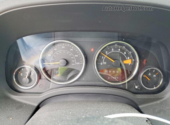 1C4NJCEA0GD792790 2016 JEEP COMPASS Gray ხელსაწყოთა პანელის ხედი