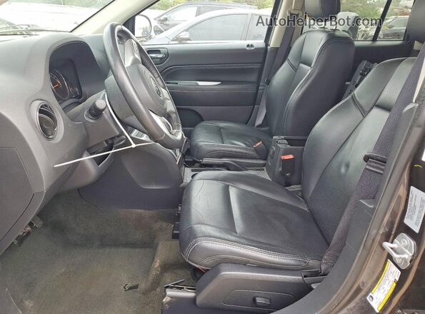 1C4NJCEA0GD792790 2016 JEEP COMPASS Gray წინა სალონის ხედი