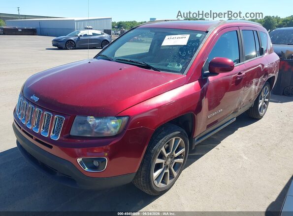 1C4NJCEA2GD699947 2016 JEEP COMPASS Red Przód lewy