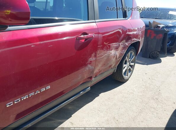 1C4NJCEA2GD699947 2016 JEEP COMPASS Red Widok z przodu