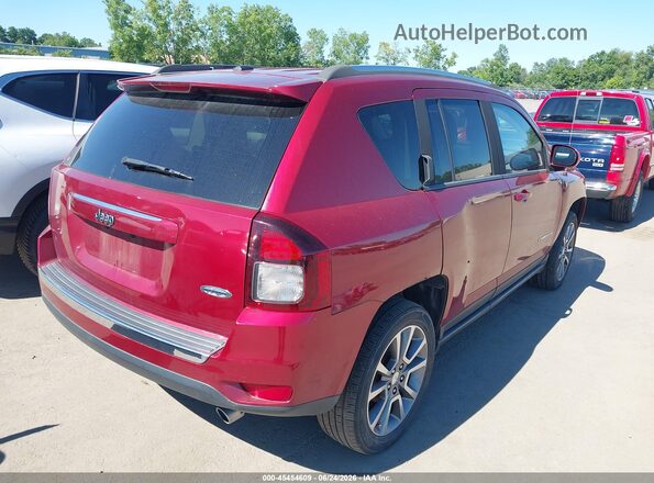 1C4NJCEA2GD699947 2016 JEEP COMPASS Red Tył prawy