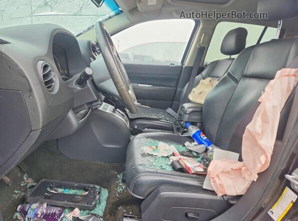 1C4NJCEA2GD806947 2016 JEEP COMPASS Gray Front interior view