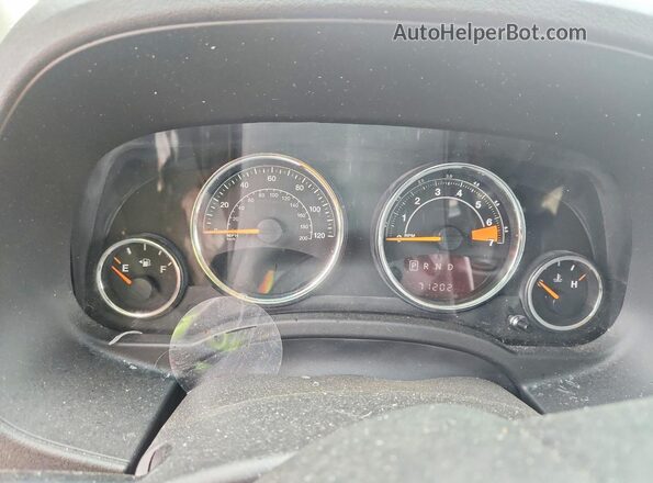 1C4NJCEA2GD806947 2016 JEEP COMPASS Gray Instrument cluster view
