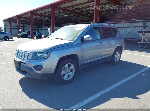 1C4NJCEA2HD115189 2017 JEEP COMPASS Silver Передня ліва чверть