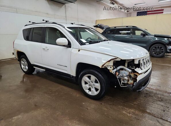 1C4NJCEA2HD207029 2017 JEEP COMPASS Белый Передняя правая четверть