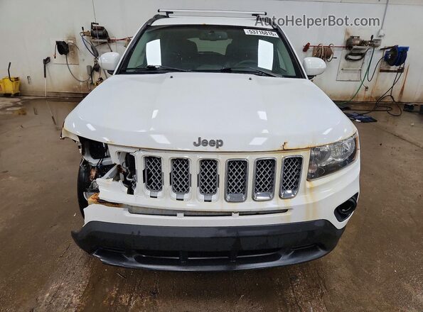 1C4NJCEA2HD207029 2017 JEEP COMPASS Белый Вид спереди
