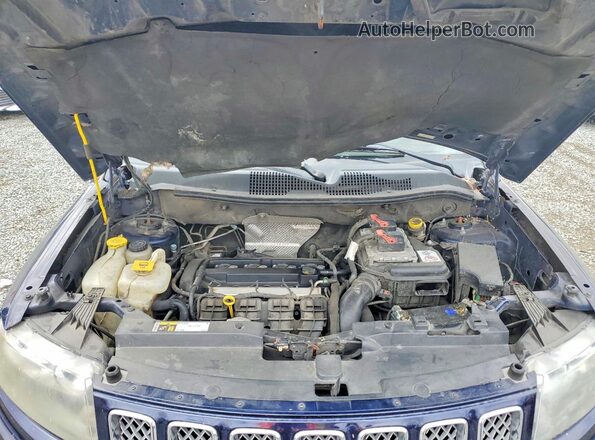 1C4NJCEA4GD655433 2016 JEEP COMPASS Blue Vista del compartimento del motor