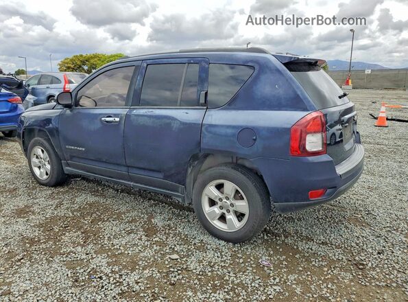 1C4NJCEA4GD655433 2016 JEEP COMPASS Blue Trasero izquierdo