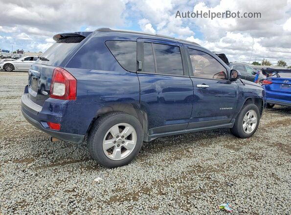 1C4NJCEA4GD655433 2016 JEEP COMPASS Blue Trasero derecho