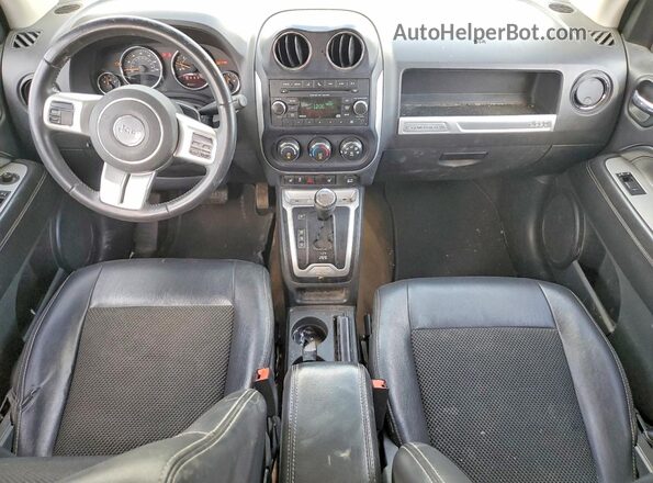 1C4NJCEA5GD715221 2016 JEEP COMPASS Gray Вид панелі приладів