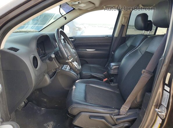 1C4NJCEA5GD715221 2016 JEEP COMPASS Gray Вид салону спереду