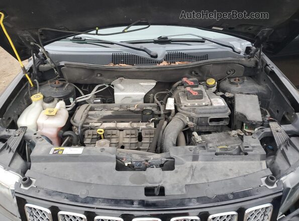 1C4NJCEA8GD716329 2016 JEEP COMPASS Black Engine compartment view