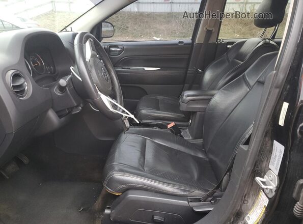 1C4NJCEA8GD716329 2016 JEEP COMPASS Black Front interior view