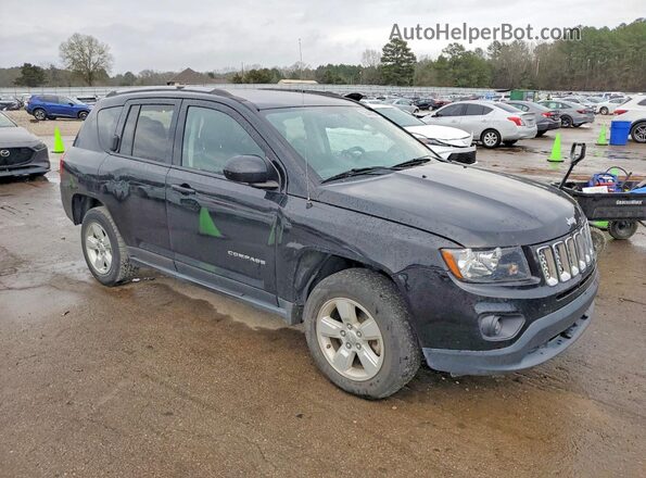 1C4NJCEAXHD115327 2017 JEEP COMPASS Черный Передняя правая четверть
