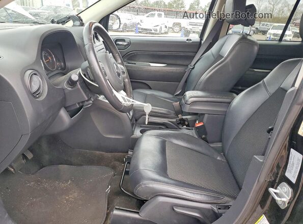 1C4NJCEAXHD115327 2017 JEEP COMPASS Черный Вид салона спереди