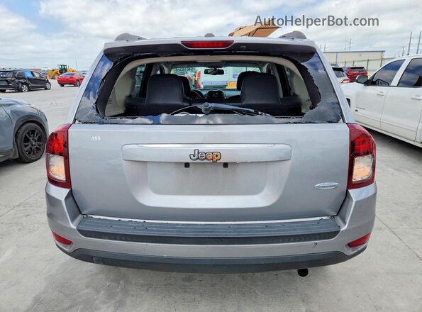 1C4NJCEB1HD160455 2017 JEEP COMPASS Silver Вид ззаду
