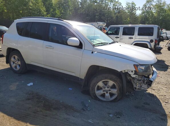 1C4NJCEB4HD197905 2017 JEEP COMPASS White Delantero derecho